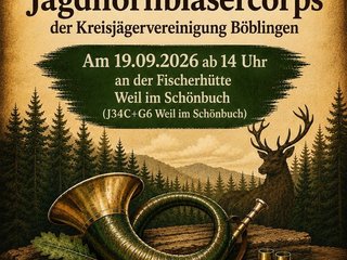 75 Jahre Jagdhornbläsercorps Böblingen